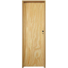 Puerta Placa pino marco chapa 20 - 60x10 Doble Aleta - Valentinuz - (Izquierda)