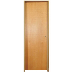 Puerta Placa cedro - Marco chapa 20 - 70x10 Doble aleta - Valentinuz (Izquierda)