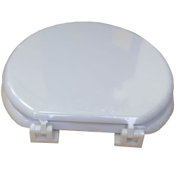 Asiento inodoro florencia laqueado herrajes nylon blanco paravor