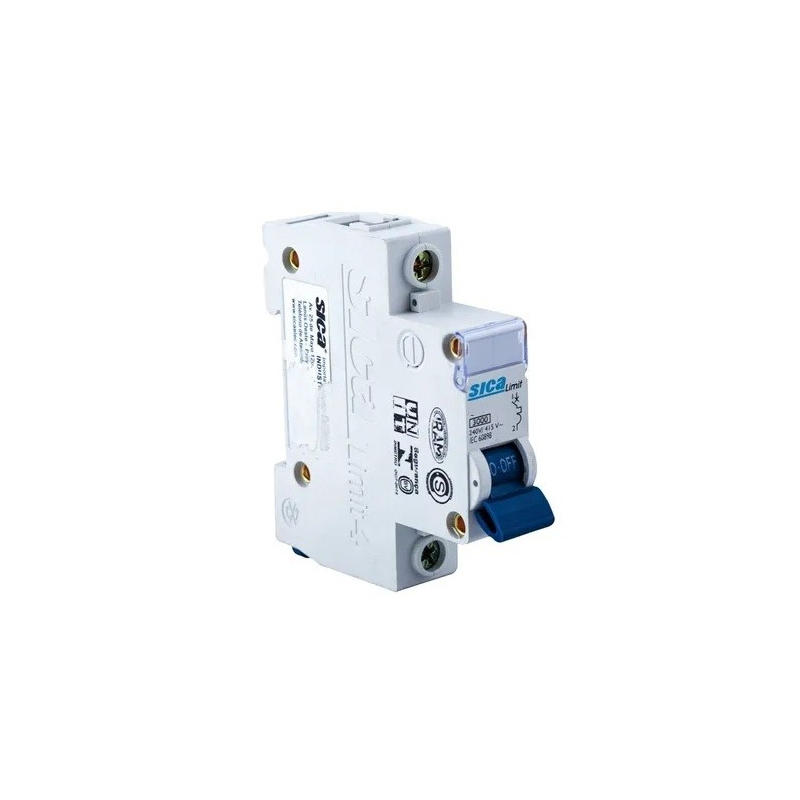 Interruptor termo magnético unipolar DIN 1x15 Amp - SICA