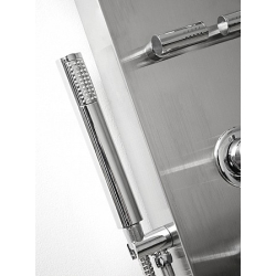 COLUMNA HIDROM VIENA AC.INOX MATE 165X22