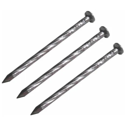 Clavos espiralados 63.50mm 2 1/2' - x 1Kg