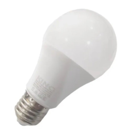 Lampara led A60  9 watts E27 luz fría