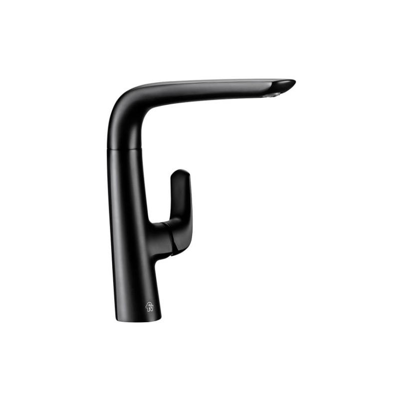 Grifería FV Epuyen monocomando de cocina negro 411.04/L2
