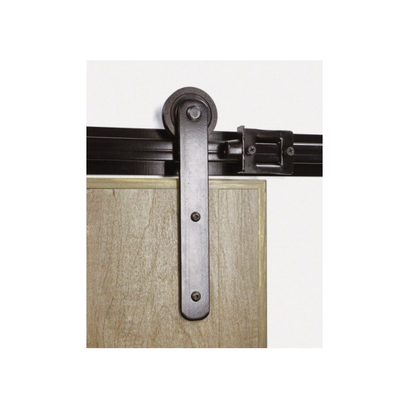 Guia magazzino recto negro kit art. 640S x 2 mts