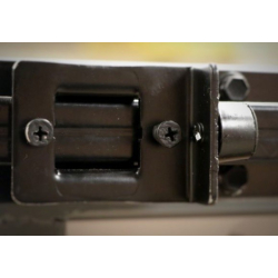 Guia magazzino recto negro kit art. 640S x 2 mts