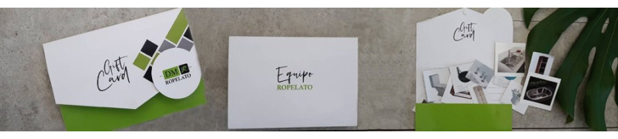 Tarjeta de regalo en Ropelato